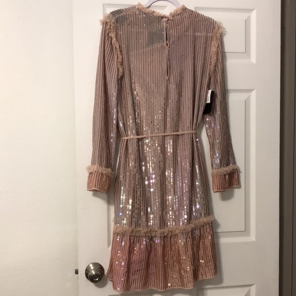 Pink sparkly Needle&thread dress - Picture 9 of 12